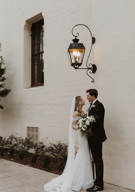 Cathedral Ceremony, Sutter Club Wedding, Black-Tie Affair, Elegant Wedding Details, Classy Wedding, Reception Details, Statement Signage, Bridal Portraits, Glowy Wedding