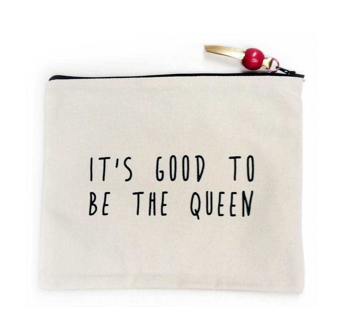 It's Good to be the Queen Bag by CBK Needlepoint