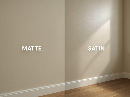🎨 Matowa czy satynowa? Kompletny przewodnik wyboru farby 2025 (+ najczęstsze błędy)