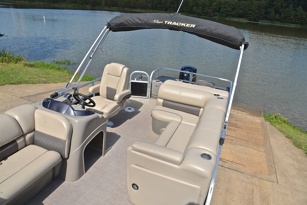 Thumbnail: Sun Tracker Fishin Barge 20 DLX