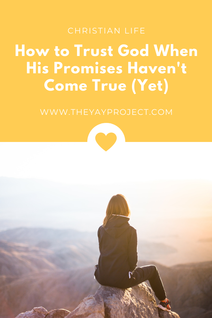 Christian blog about how to trust God by Jenni Lien of The Yay Project