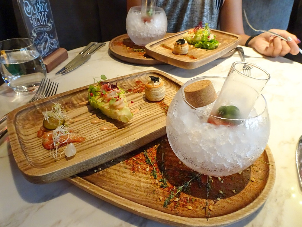 Food at Cafe Albergue 1601 in Hong Kong