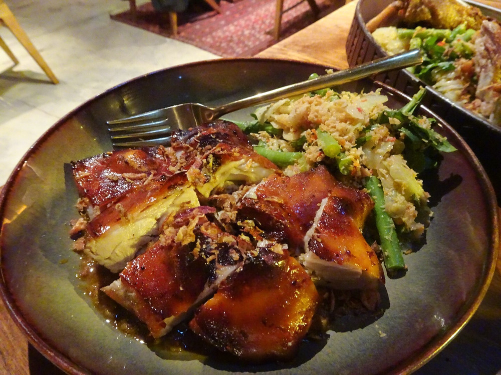 Food at Kaum Indonesian restaurant by Potato Head in Hong Kong