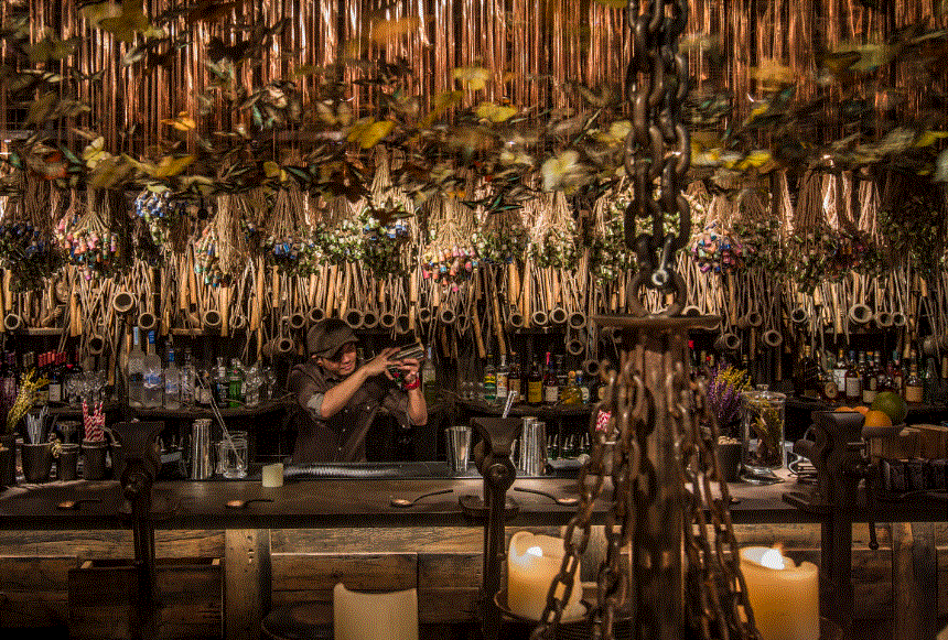 Iron Fairies Bar in Central Hong Kong