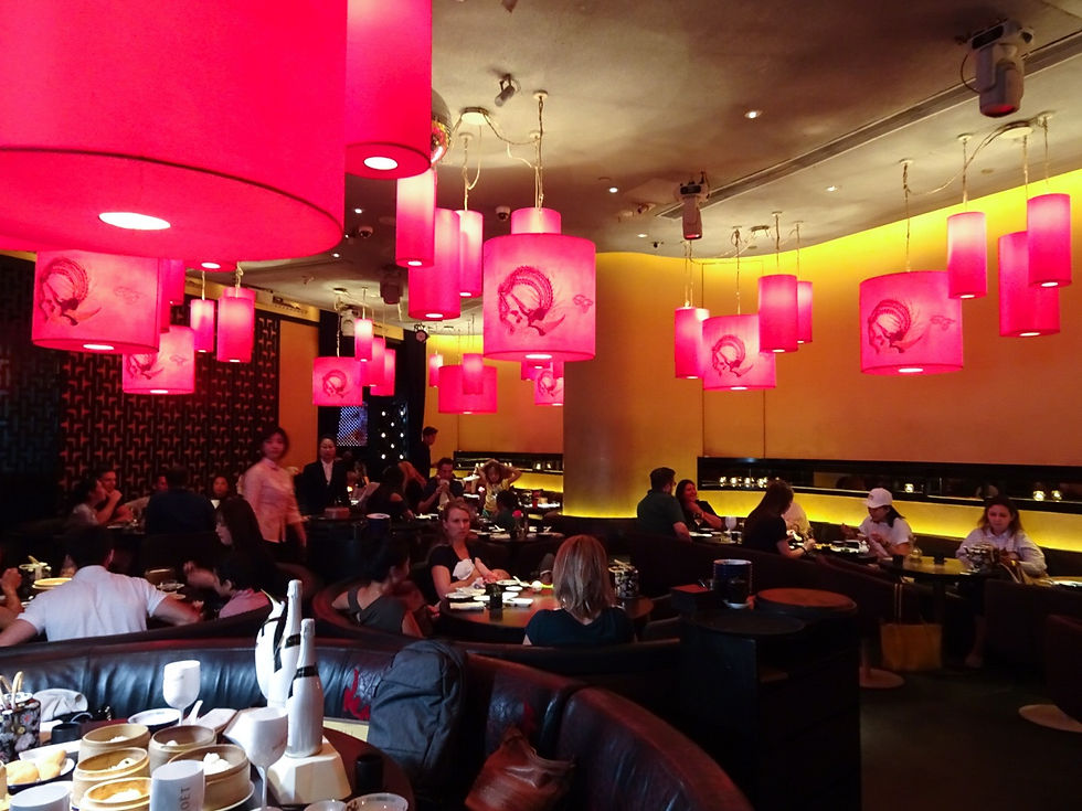 Dim sum at dragon-i hong kong