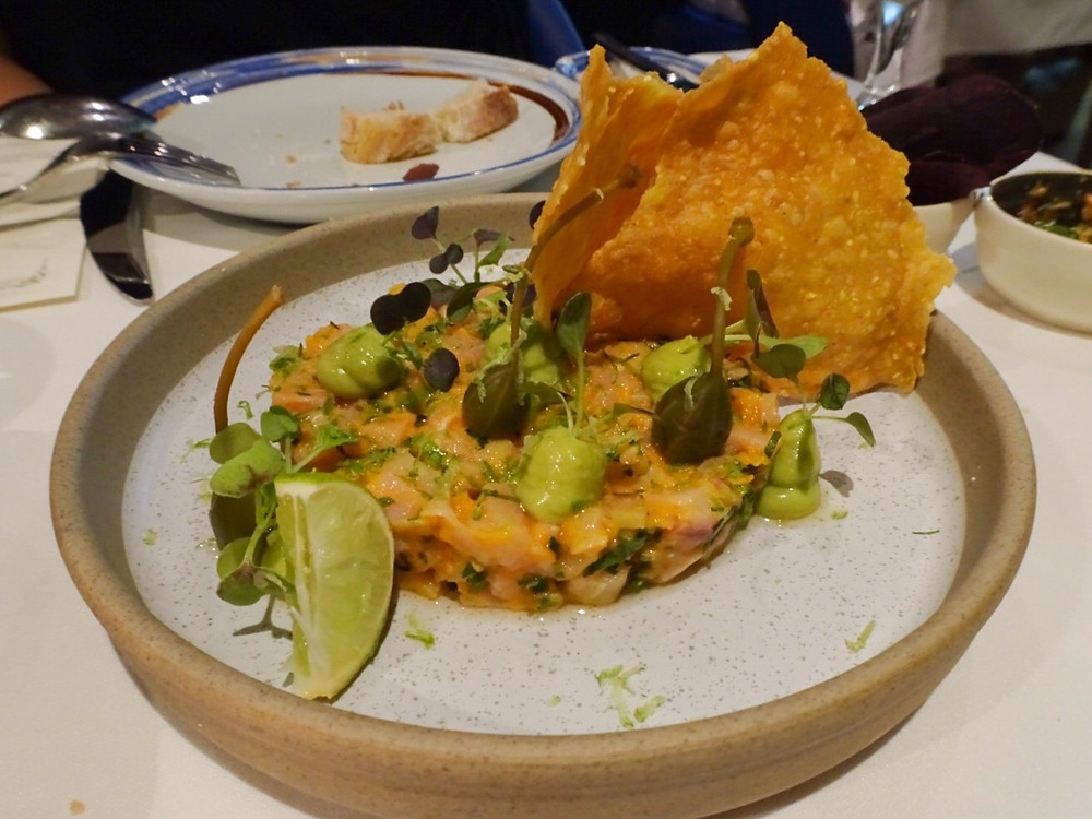 Food at Casa Lisboa restaurant in Hong Kong