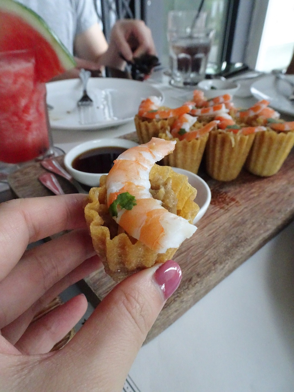 Food at Violet Oon restaurant in Bukit Timah Singapore