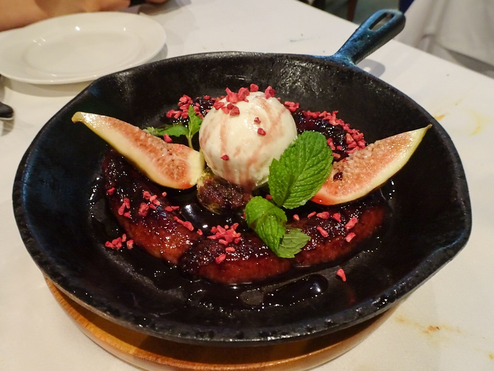 Food at Casa Lisboa restaurant in Hong Kong