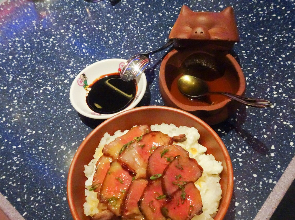 Food at Happy Paradise restaurant by May Chow in Hong Kong