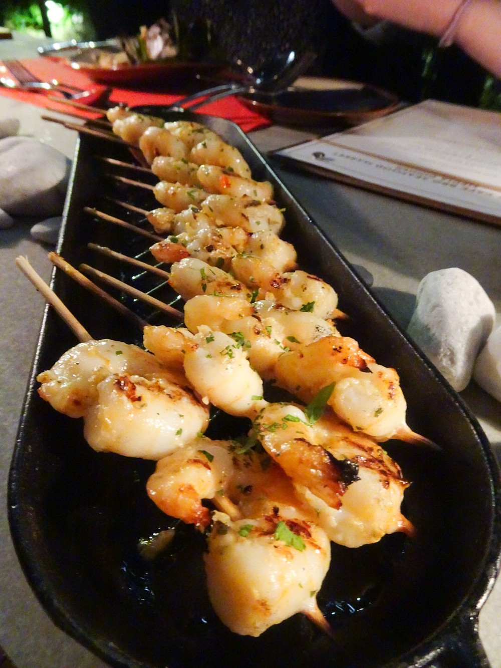 Food at Big Bay Cafe restaurant at Kerry Hotel Hong Kong
