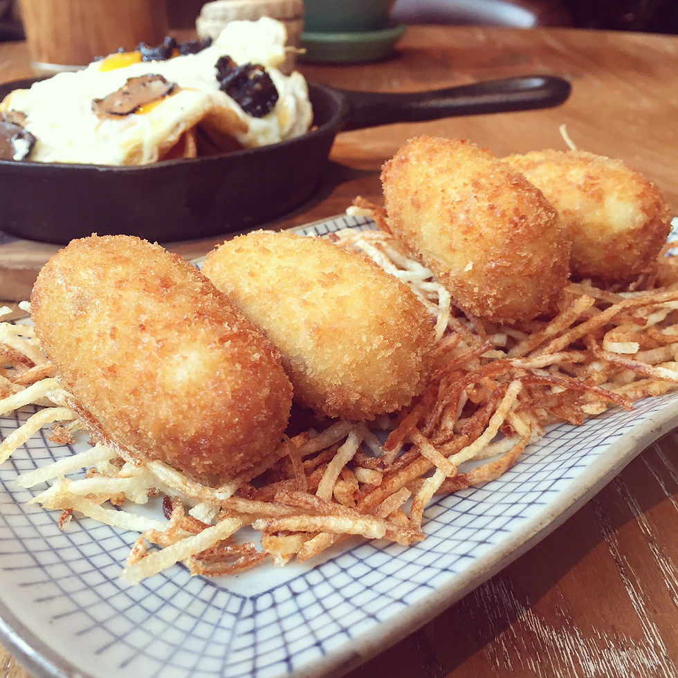 Food at The Optimist restaurant by Pirata Group in Hong Kong