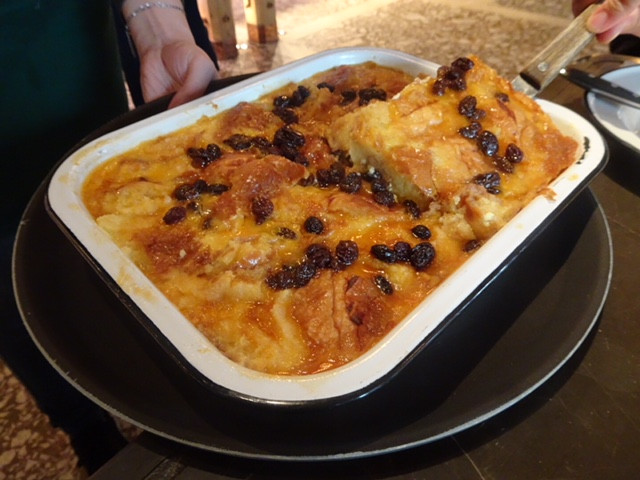Food at Beef and Liberty restaurant in Hong Kong