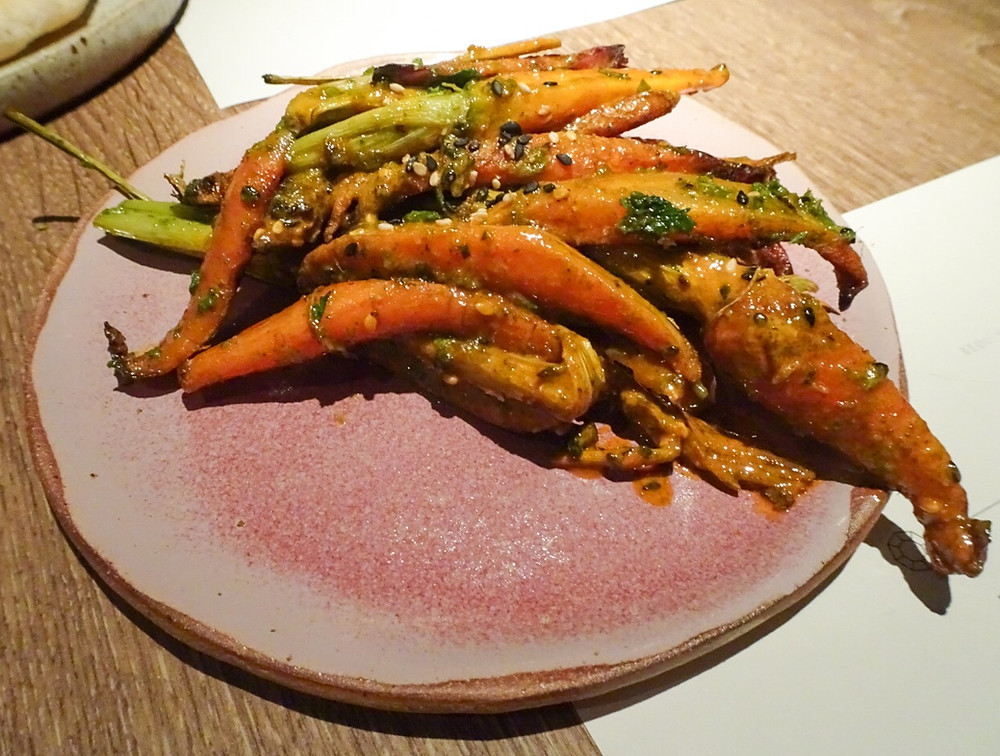 Food at Bedu restaurant in Hong Kong