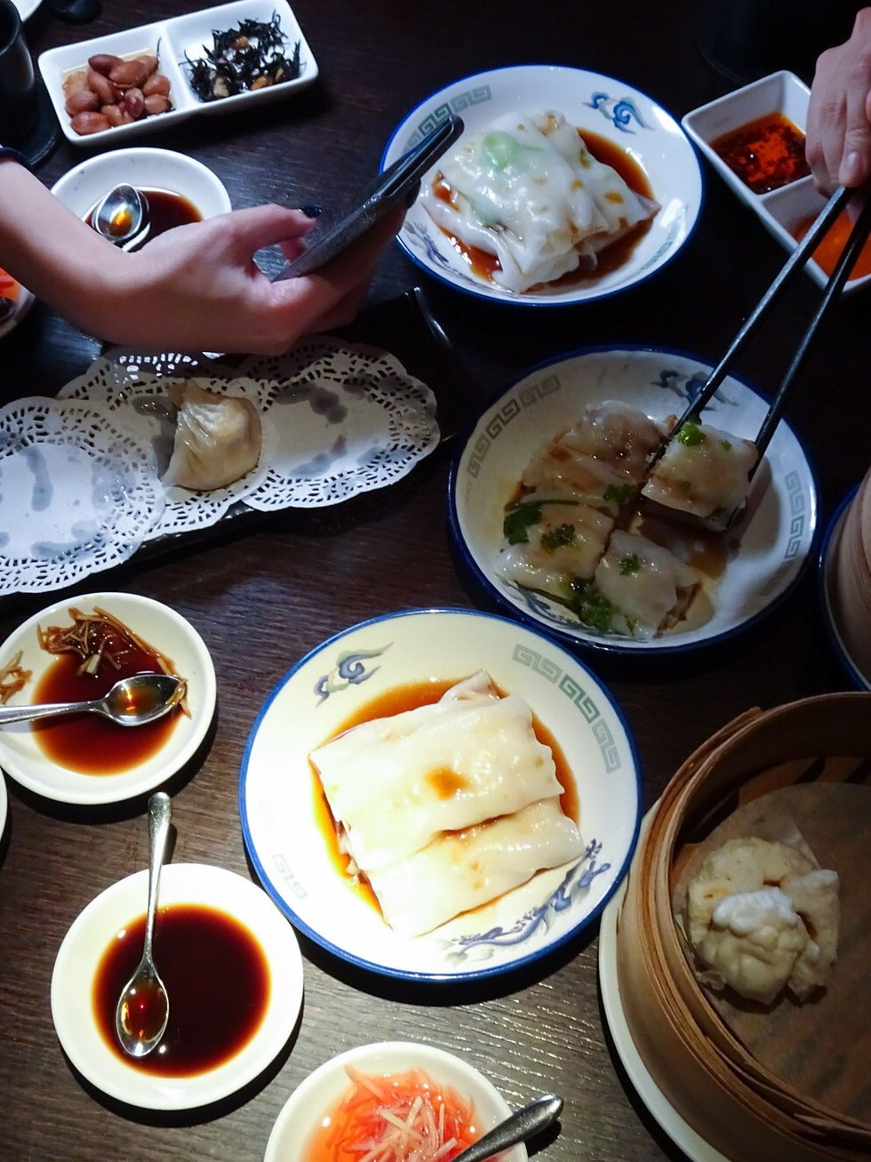 Dim sum at dragon-i hong kong