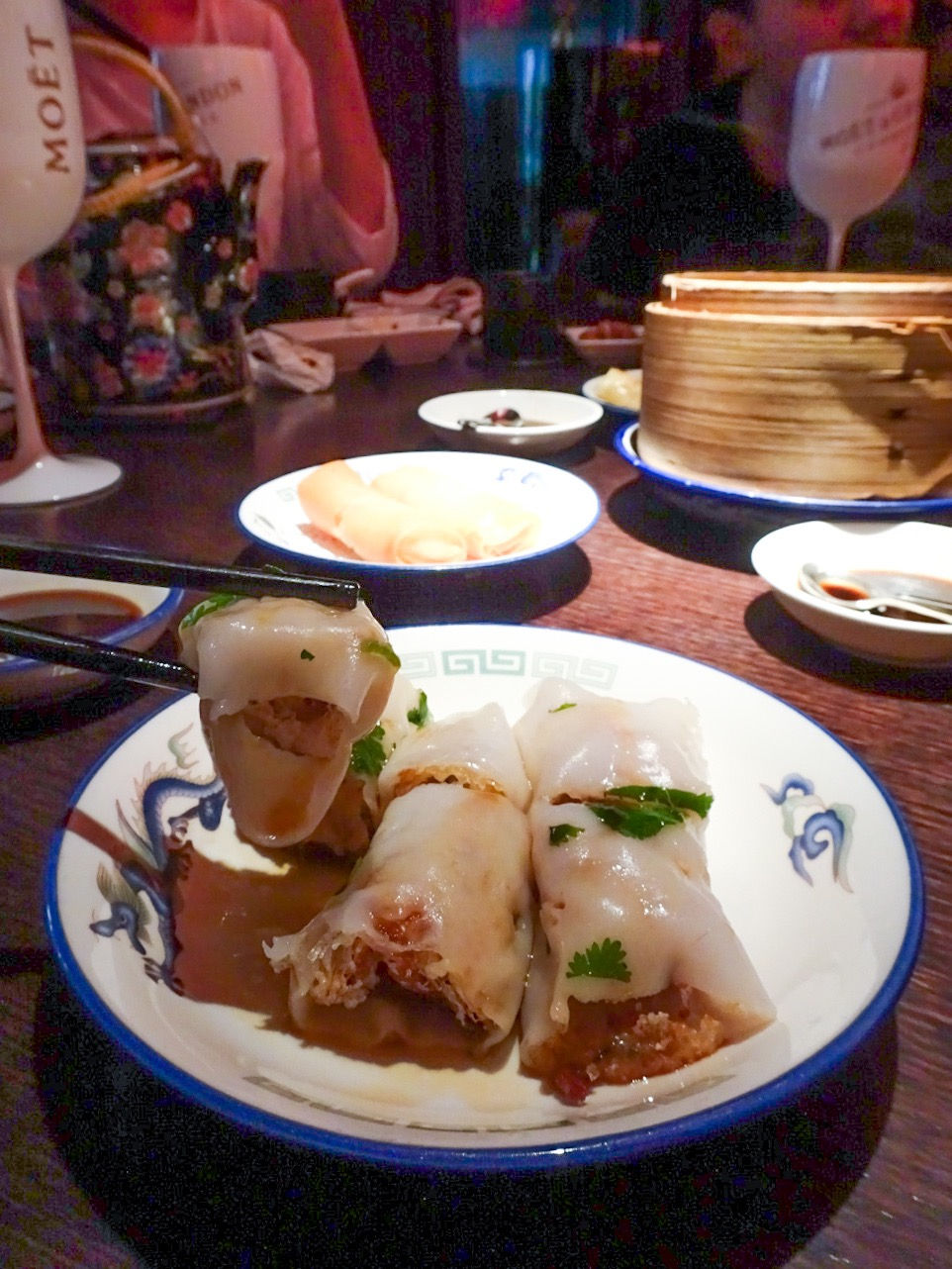 Dim sum at dragon-i hong kong