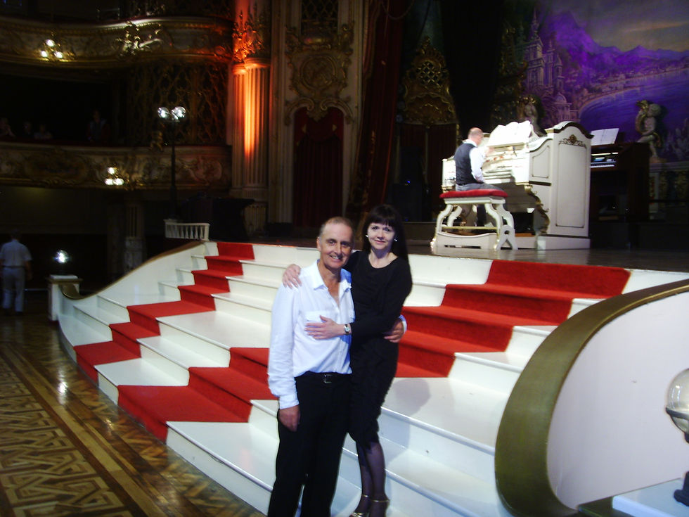 Carol & Kevin at the Blackpool Tower