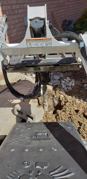 fence post foundation 4 feet deep