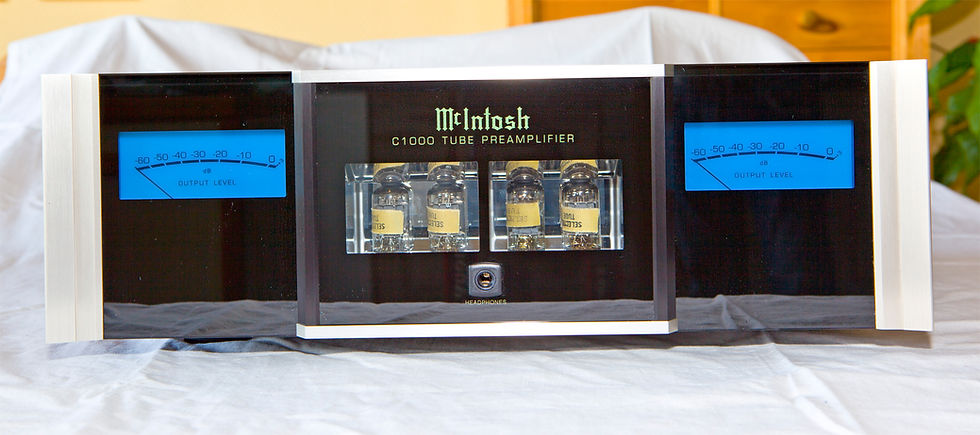 Thumbnail: McIntosh C1000 ( C1000C controller , C1000T tube , C1000P transistor)