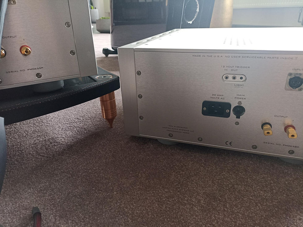 Thumbnail: Dan D'Agostino Progression M550 monoblocks