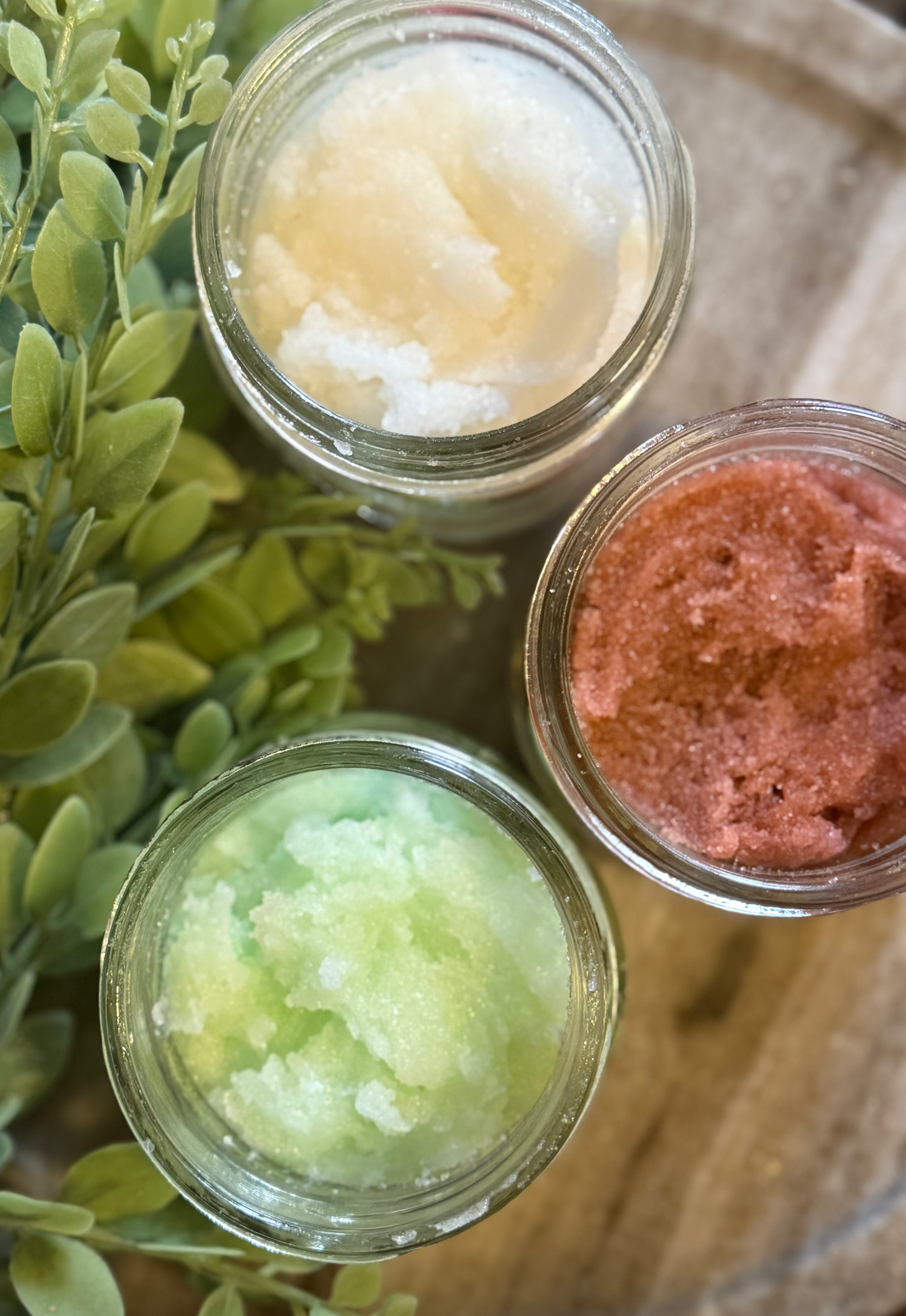Winter Sugar Scrubs