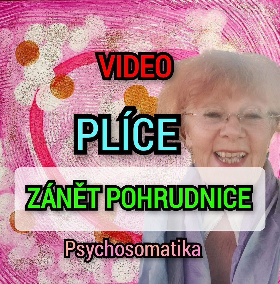 Video: PLÍCE, ZÁNĚT POHRUDNICE