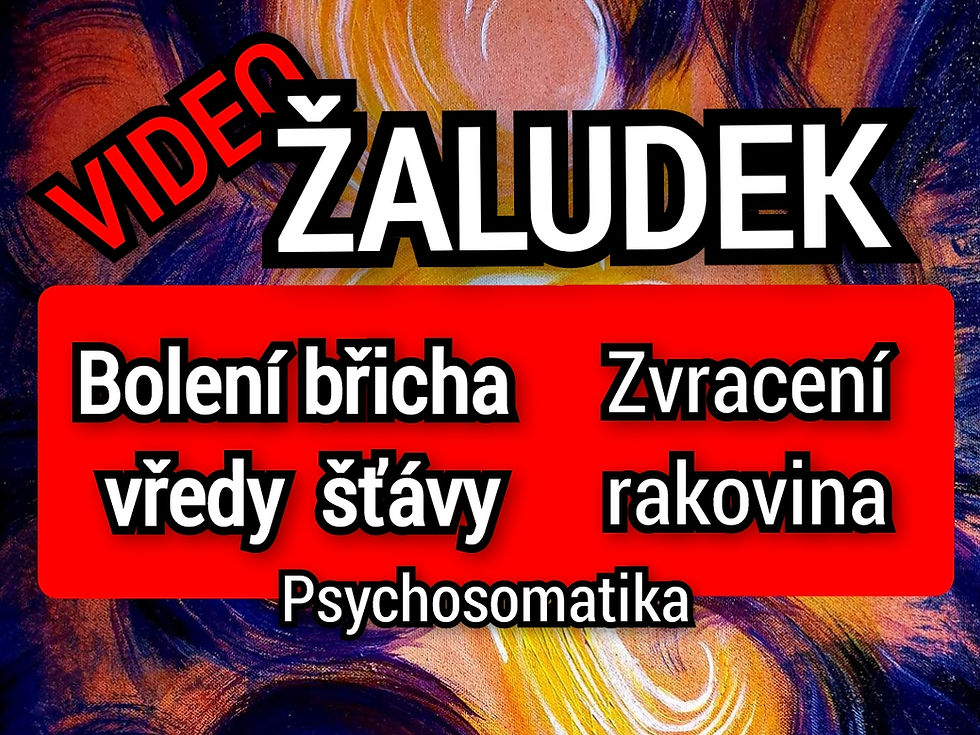 Video: Žaludek, bolení břicha vředy šťávy zvracení rakovina