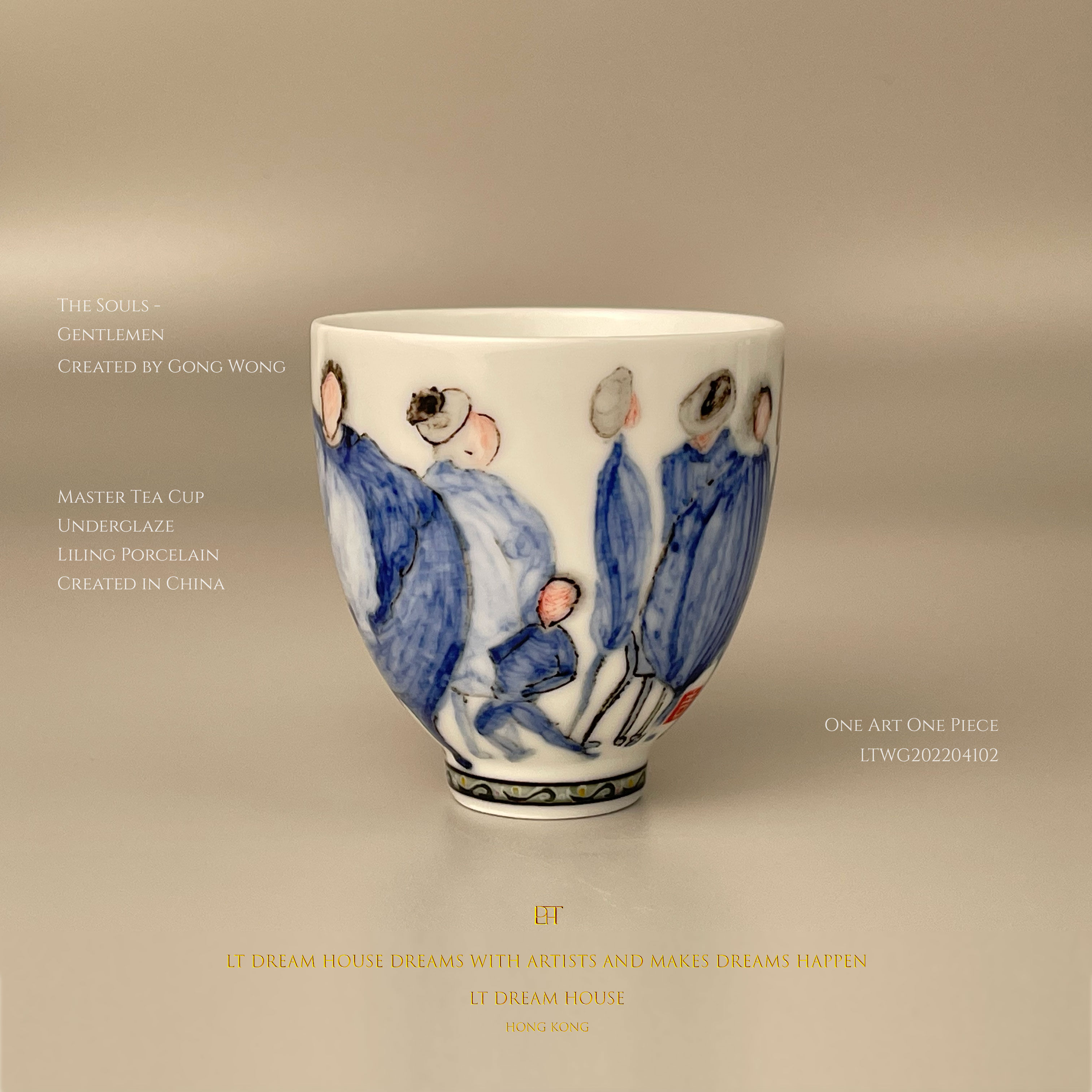 The Souls - Gentlemen | Underglaze Porcelain | LTGW2204021002