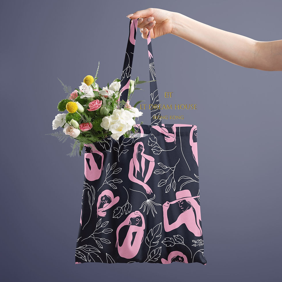Thumbnail: Wonder Lady Tote Bag 100% Cotton Oxford Canvas