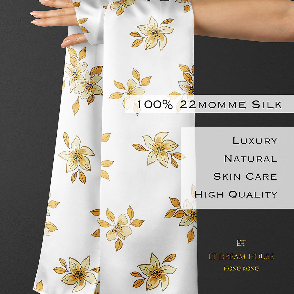Thumbnail: Silk Pyjama Set - Hope of Spring - The Primrose