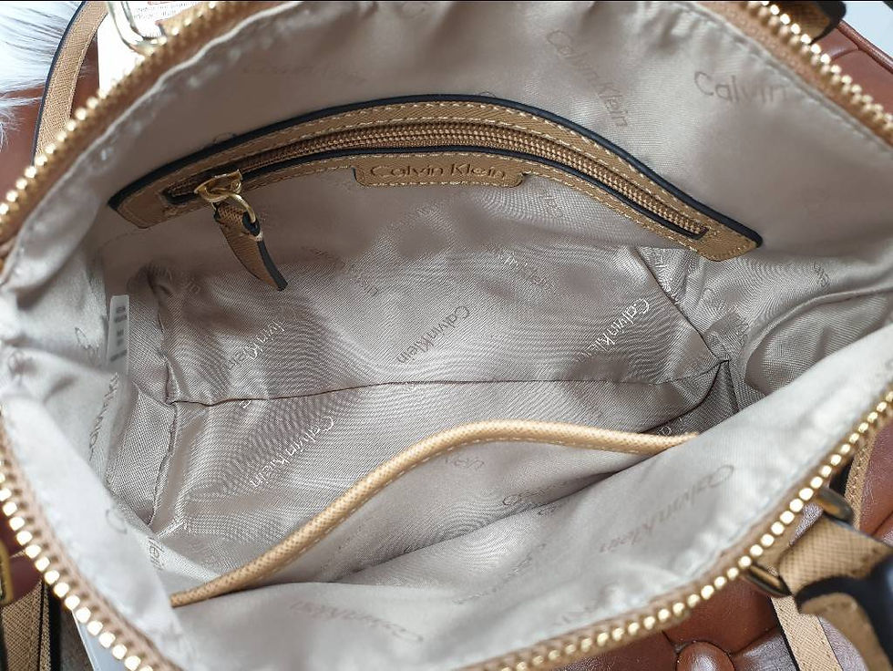 ภาพขนาดย่อ: Calvin Klein Mini Signature Handbag Purse Bag