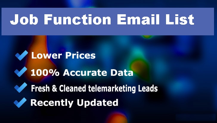 A Campaign Job Function Email List content media