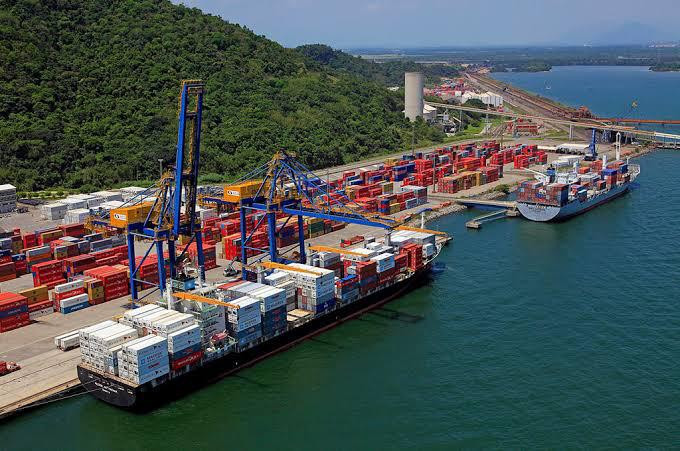 Porto de Itaguaí Brasil