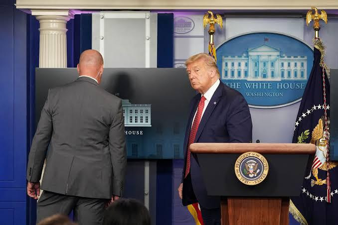 Donald Trump na Casa Branca