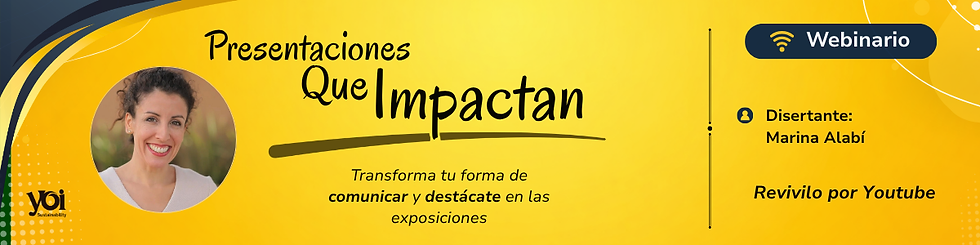 Webinario - Presentaciones que impactan
