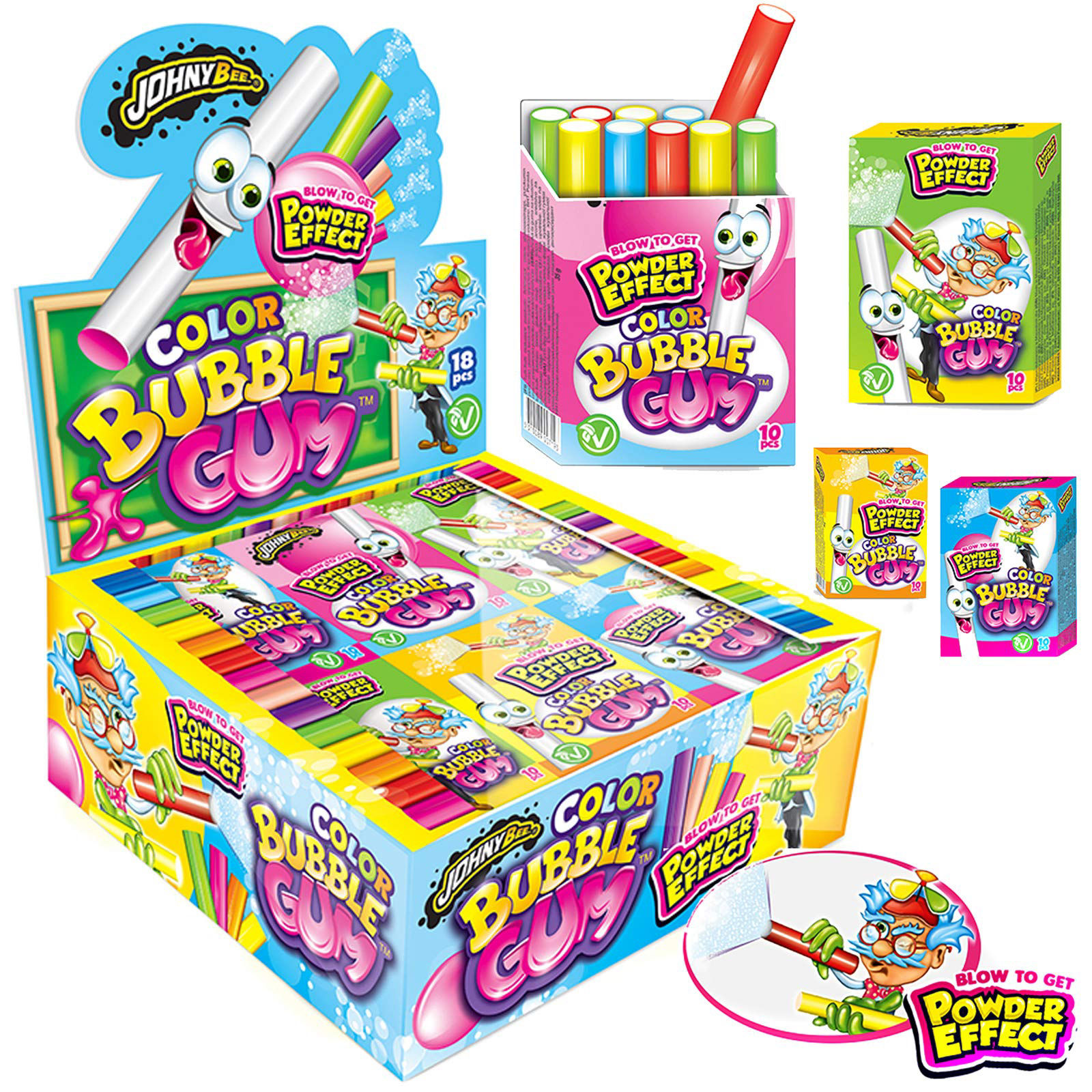 Bubble Color Gum