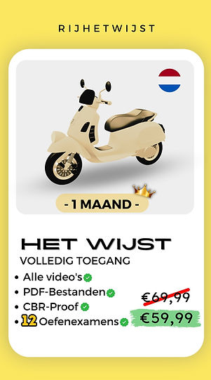 Online bromfiets theorie cursus