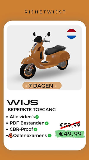 Online bromfiets theorie cursus