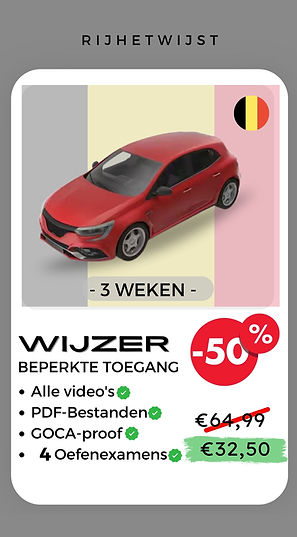 Belgische auto theorie cursus
