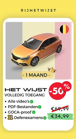 Belgische auto theorie cursus