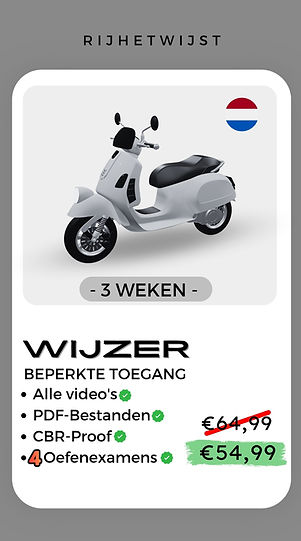 Online bromfiets theorie cursus