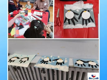 Tučňáci v klubíku v Edinburghu