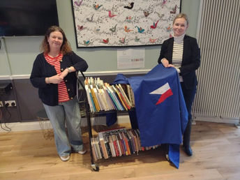 Česká knihovna v Life Care v edinburském Stockbridge