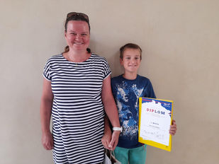 Matyáš Hudec, nadaný kluk a úspěšný student Czech School Scotland