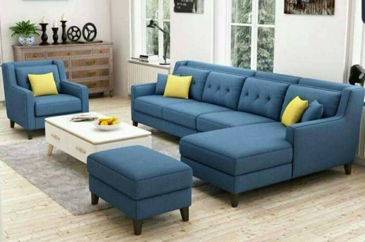 Thumbnail: Sofa with lunger 