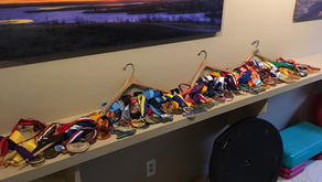 Custom Marathon Medal Rack