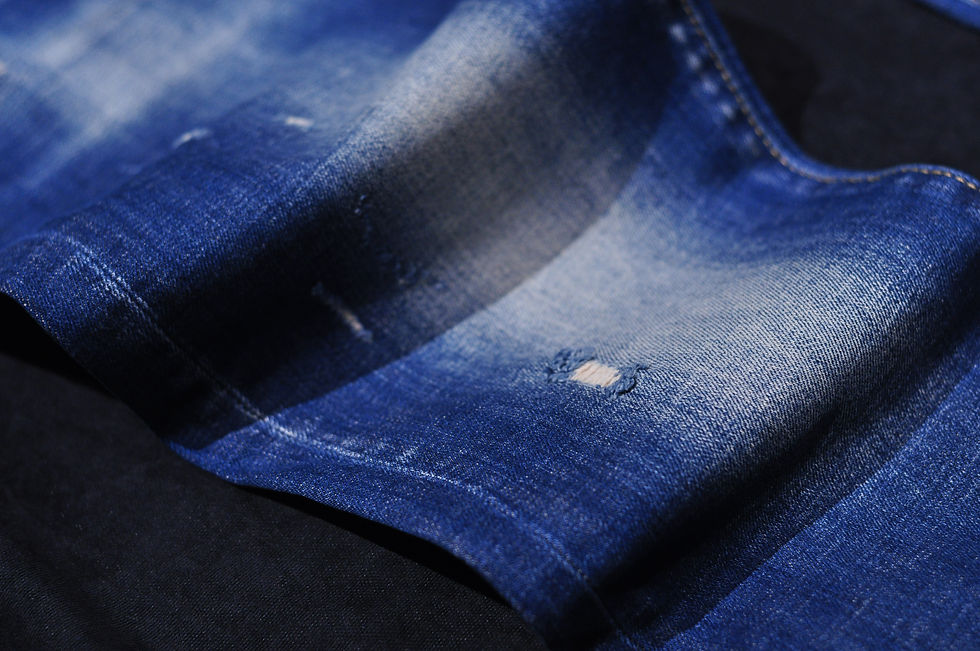 Küçük resim: Slim Fit Mavi Jean Pantolon