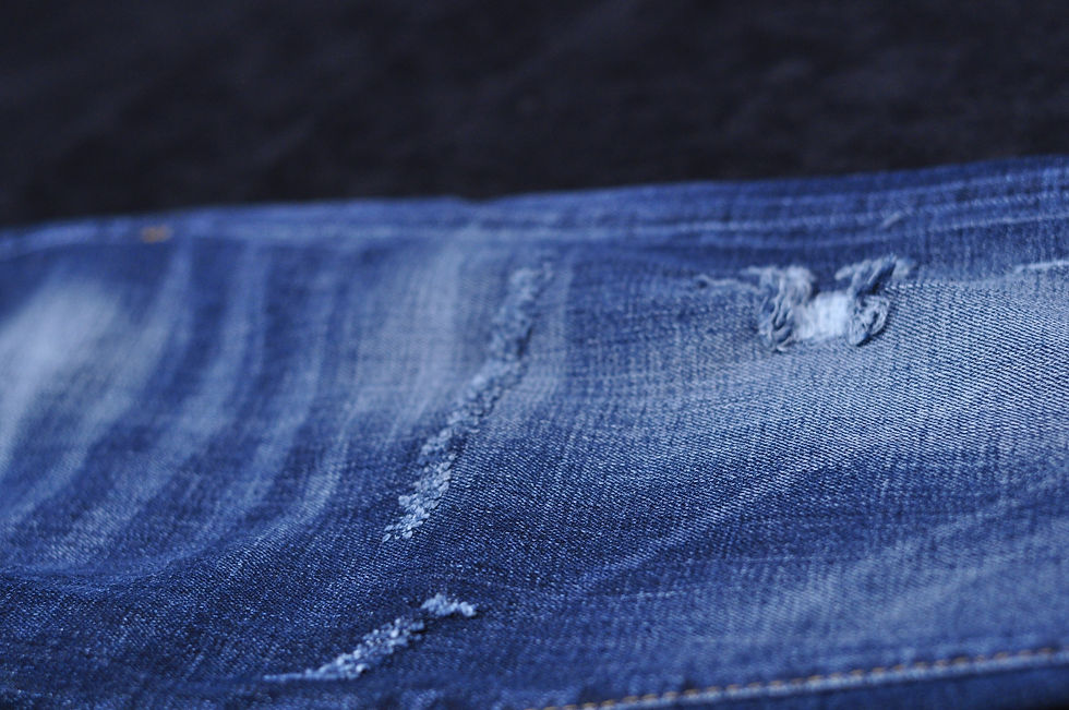 Küçük resim: Slim Fit Lacivert Jean Pantolon