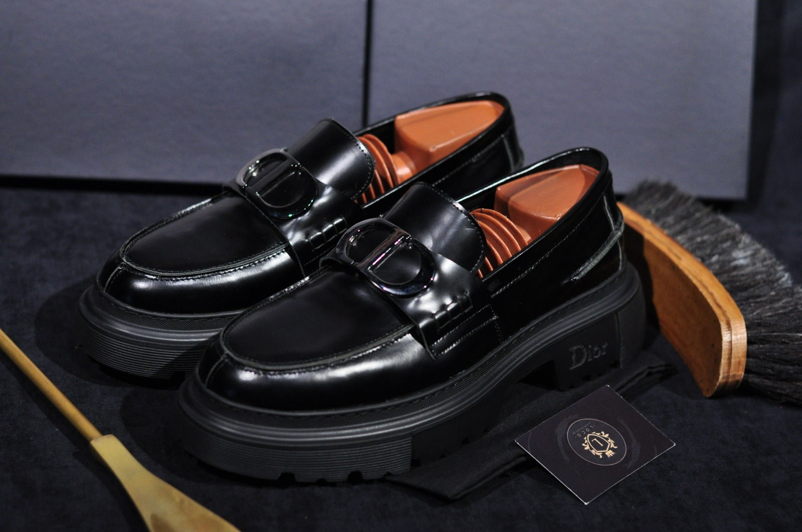 Siyah Deri Günlük Ayakkabı