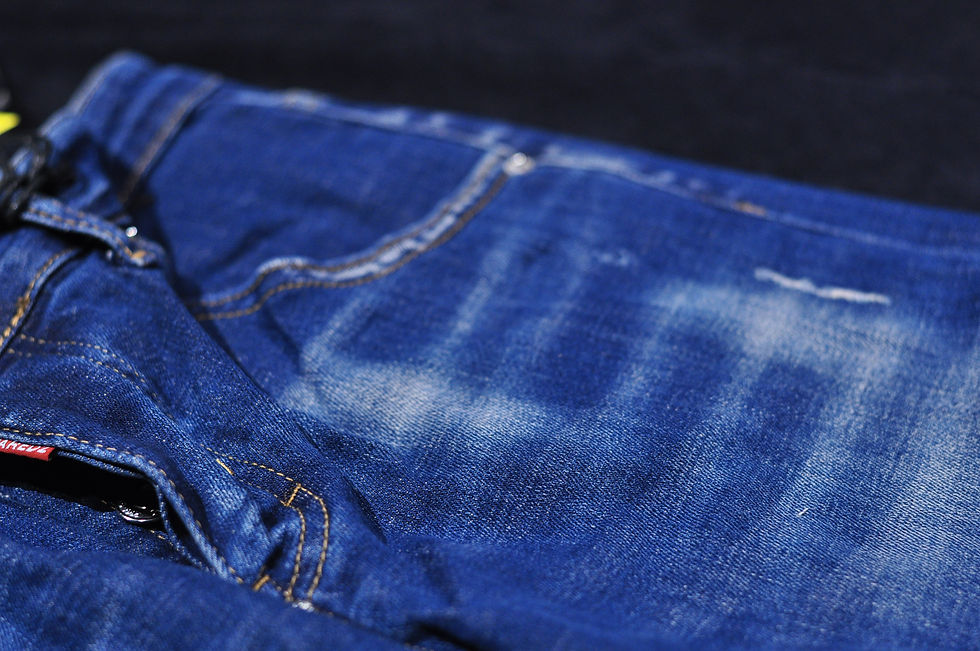Küçük resim: Slim Fit Mavi Jean Pantolon