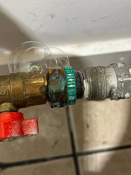 gas line pressure test and Gas leak repair in Chicago